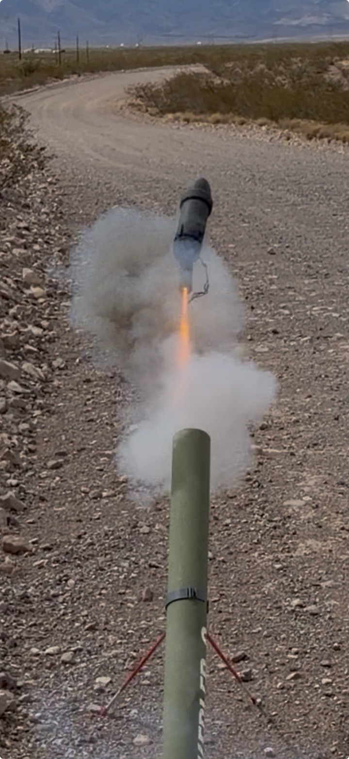 Kepler Defense — second successful launch leaving the tube, July 21 2026